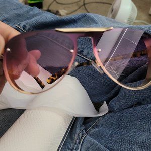 Jimmy choo aviator subglasses